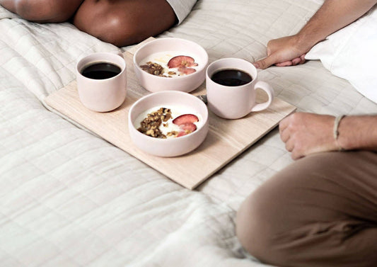 Plating Tips for Breakfast in Bed