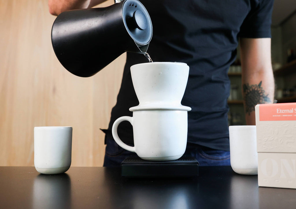 The Difference Between Pour-Over and Drip Brew Coffee – Barnies Coffee &  Tea Co.