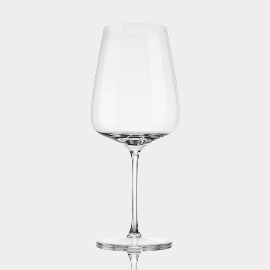 Cabernet glasses pro glassware by Fable Home, shown in a clear finish. – #clear