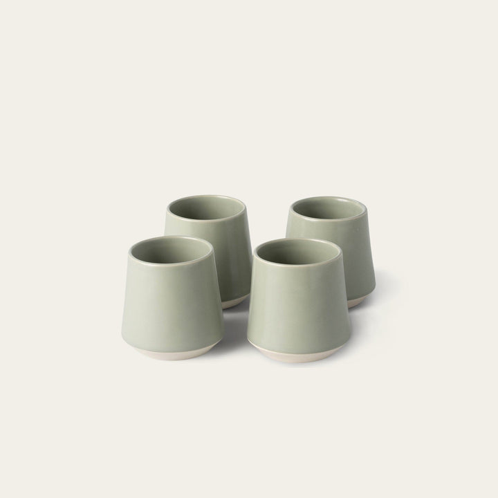 Cups drinkware by Fable Home, shown in a dovegray finish. – #dovegray