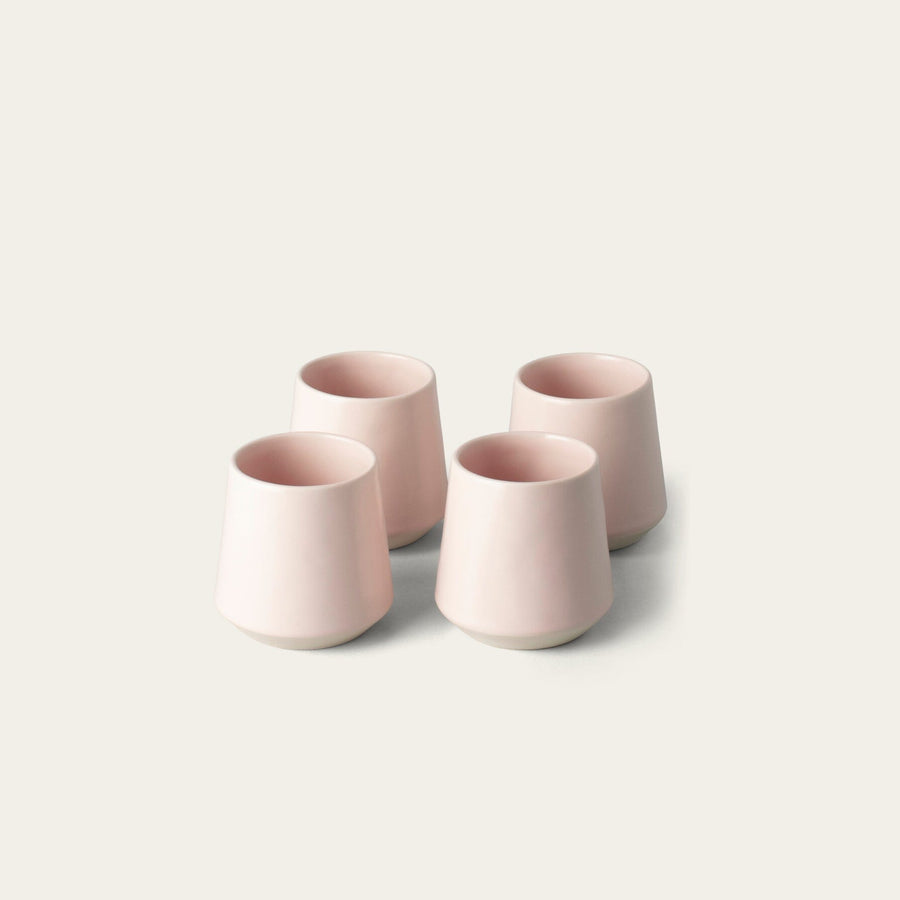 Cups drinkware by Fable Home, shown in a blushpink finish. – #blushpink