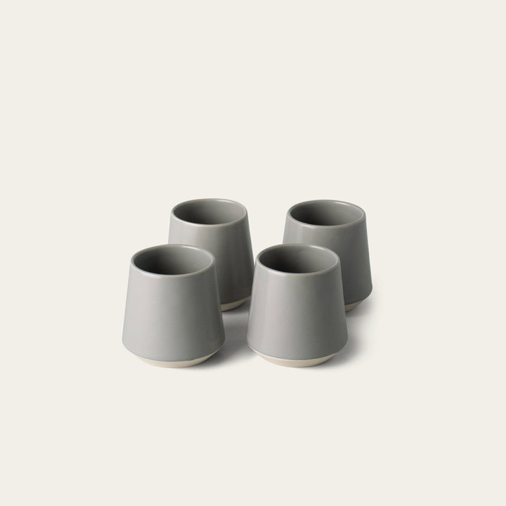 Cups drinkware by Fable Home, shown in a dovegray finish. – #dovegray