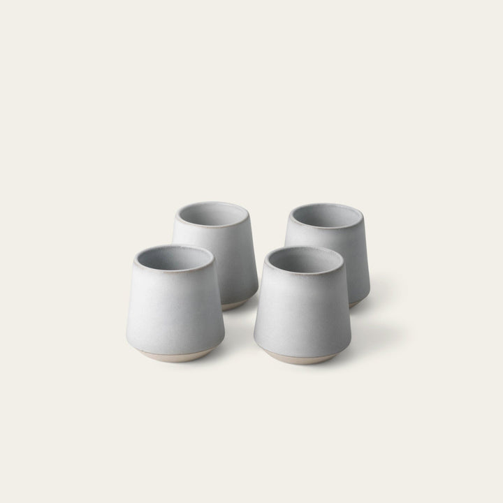 Cups drinkware by Fable Home, shown in a dovegray finish. – #dovegray