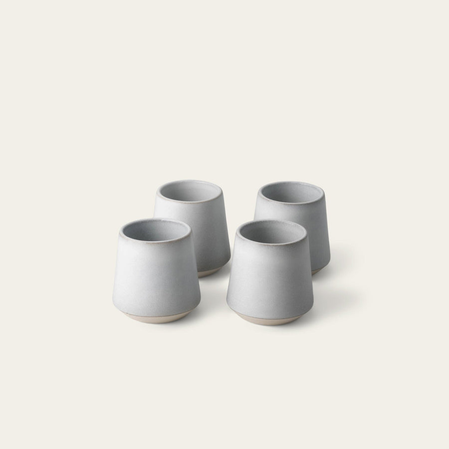 Cups drinkware by Fable Home, shown in a stoneblue finish. – #stoneblue