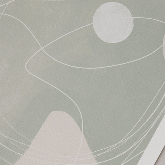 Mindfulness print -  8 x 10" wall art by Fable Home, shown in a withframe finish. – #withframe