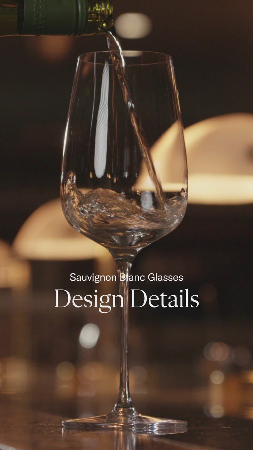 Sauvignon Blanc Glasses Pro - Design Details