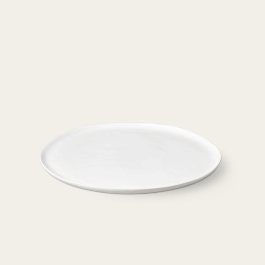 Serving platter dinnerware by Fable Home, shown in a speckledwhite finish. – #speckledwhite