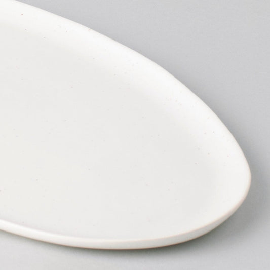 Serving platter set bundles by Fable Home, shown in a speckledwhite finish. – #speckledwhite
