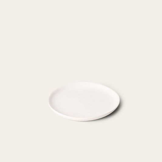Single Dessert Plate Dinnerware Admin Speckled White
