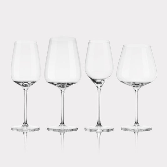 Sommelier set bundles by Fable Home, shown in a clear finish. – #clear