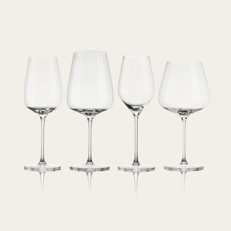 Sommelier set bundles by Fable Home, shown in a clear finish. – #clear