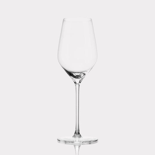 Sparkling glasses glassware by Fable Home, shown in a clear finish. – #clear