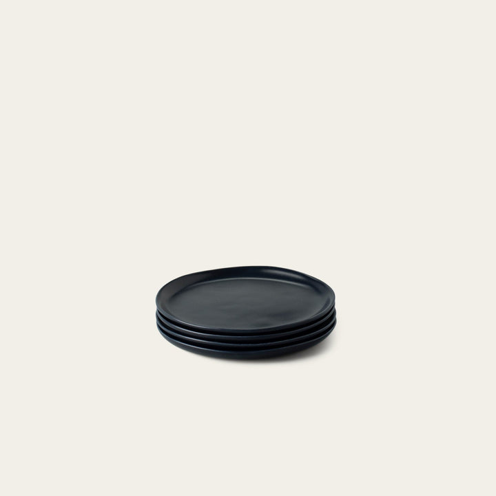 Dessert plates dinnerware by Fable Home, shown in a blushpink finish. – #blushpink