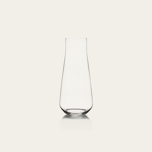 Glass carafe pro glassware by Fable Home, shown in a clear finish. – #clear