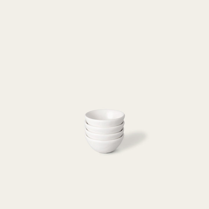 Little bowls dinnerware by Fable Home, shown in a deserttaupe finish. – #deserttaupe