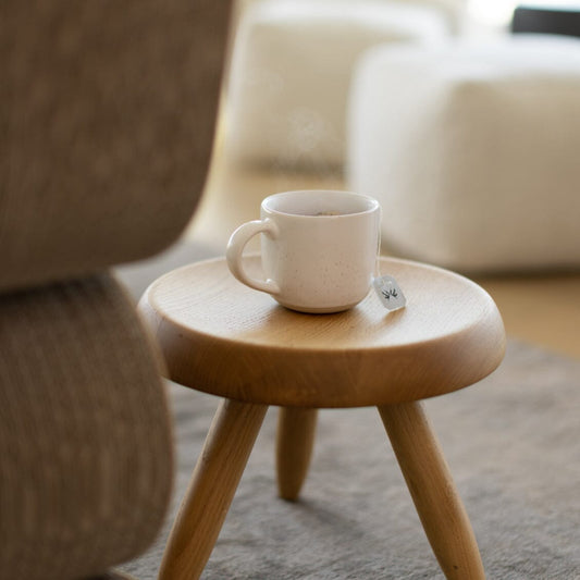 Mugs dinnerware by Fable Home, shown in a speckledwhite finish. – #speckledwhite