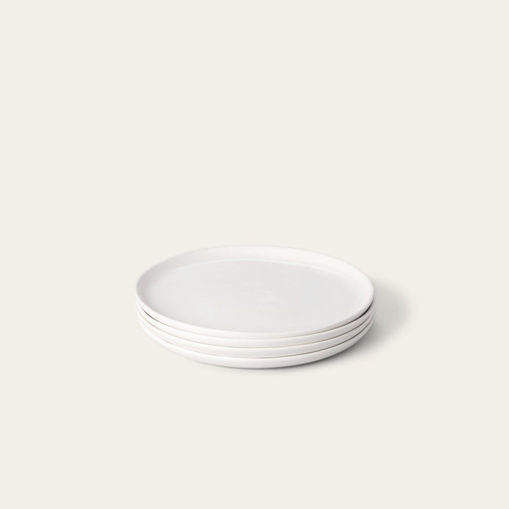 Salad plates dinnerware by Fable Home, shown in a beachgrassgreen finish. – #beachgrassgreen
