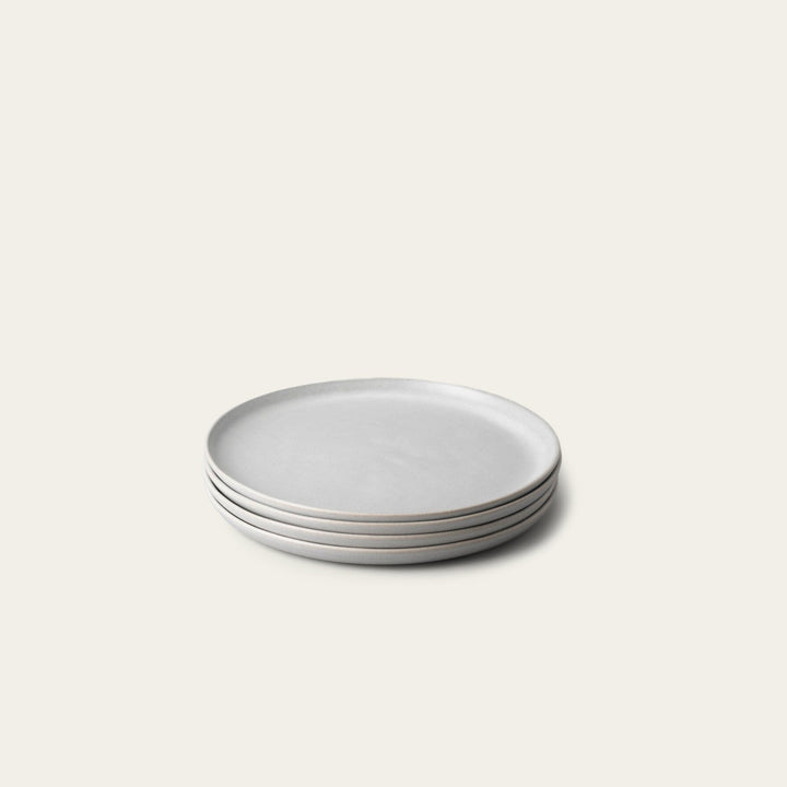 Salad plates dinnerware by Fable Home, shown in a beachgrassgreen finish. – #beachgrassgreen
