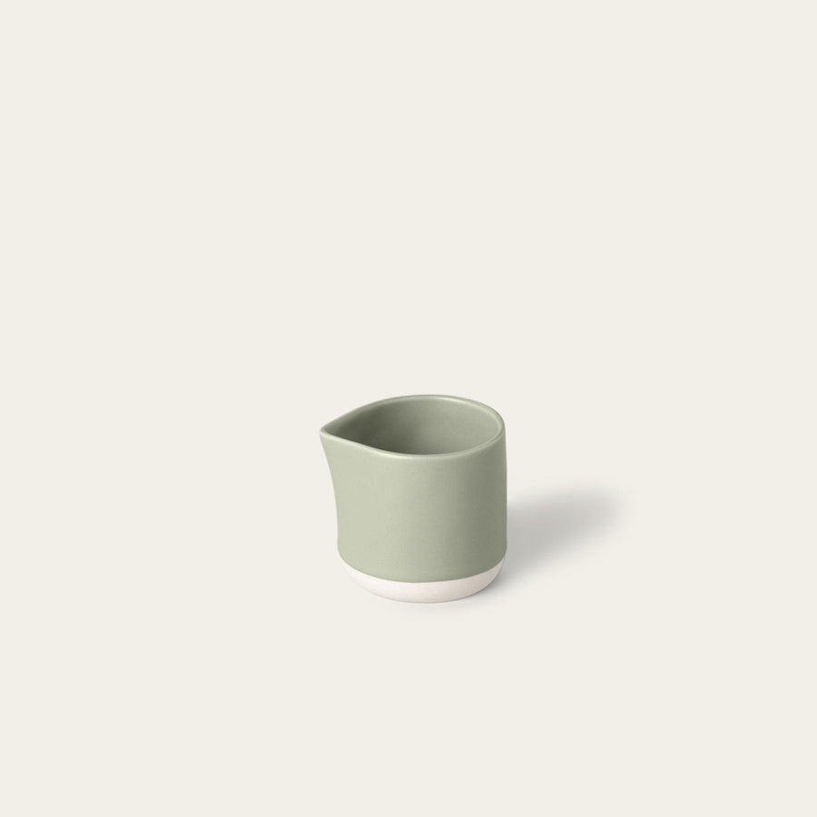Small carafe drinkware by Fable Home, shown in a beachgrassgreen finish. – #beachgrassgreen
