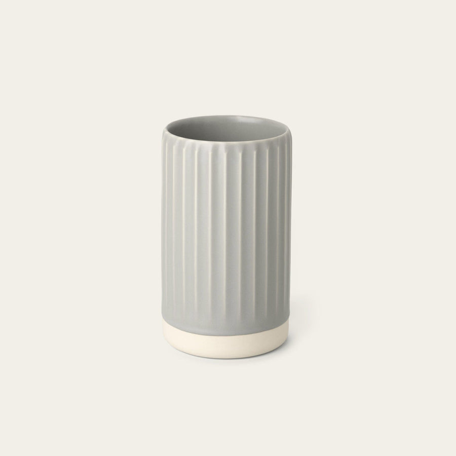 Vase decor by Fable Home, shown in a dovegray finish. – #dovegray