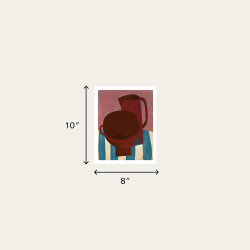 Terracotta Vessels Print - 8 x 10