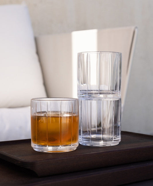 Bar Set by Fable Home, shown in Clear. – #clear