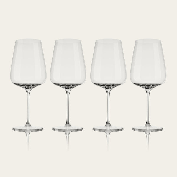 Cabernet glasses pro glassware by Fable Home, shown in a clear finish. – #clear