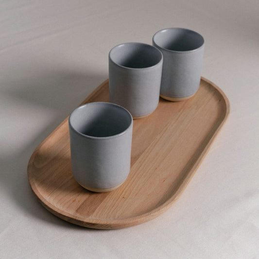 Cappuccino Cups by Fable Home, featured in a stoneblue finish. – #stoneblue