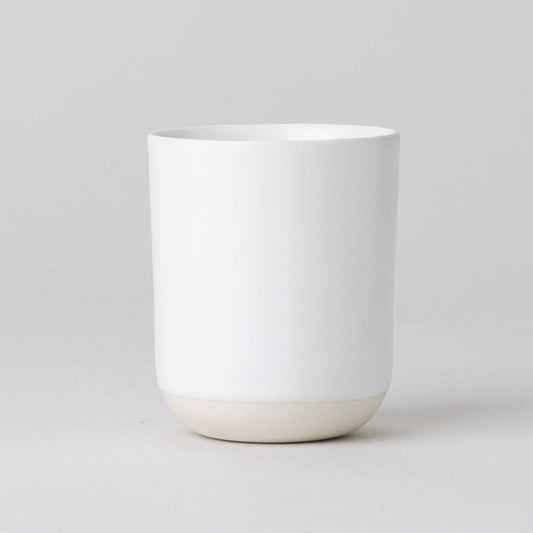 Cappuccino cups drinkware by Fable Home, shown in a cloudwhite finish. – #cloudwhite