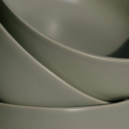 Cereal Bowls by Fable Home, featured in a beachgrassgreen finish. – #beachgrassgreen