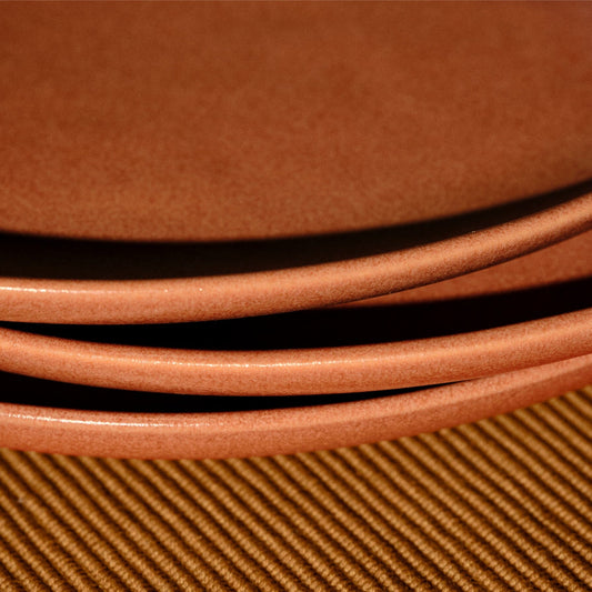 Dinner Plates by Fable Home, featured in a canyonclay finish. – #canyonclay