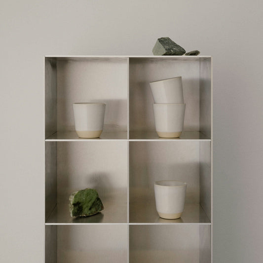 Espresso Cups by Fable Home, featured in a pearlwhite finish. – #pearlwhite