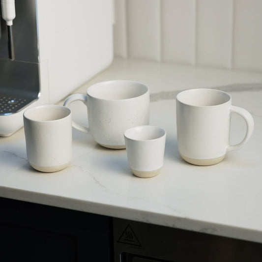 Espresso Cups by Fable Home, featured in a pearlwhite finish. – #pearlwhite
