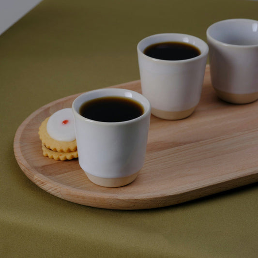 Espresso Cups by Fable Home, featured in a pearlwhite finish. – #pearlwhite