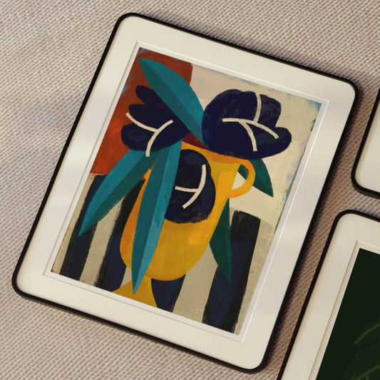 Extra large rounded frame frames by Fable Home, shown in an extra large fits18x24"print finish. – #extralarge-fits18x24"print