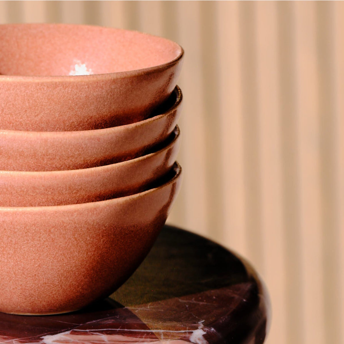 Little Bowls by Fable Home, featured in a canyonclay finish. canyonclay-hidden
