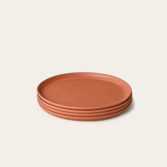 Lunch Plates by Fable Home, featured in a canyonclay color finish. – #canyonclay