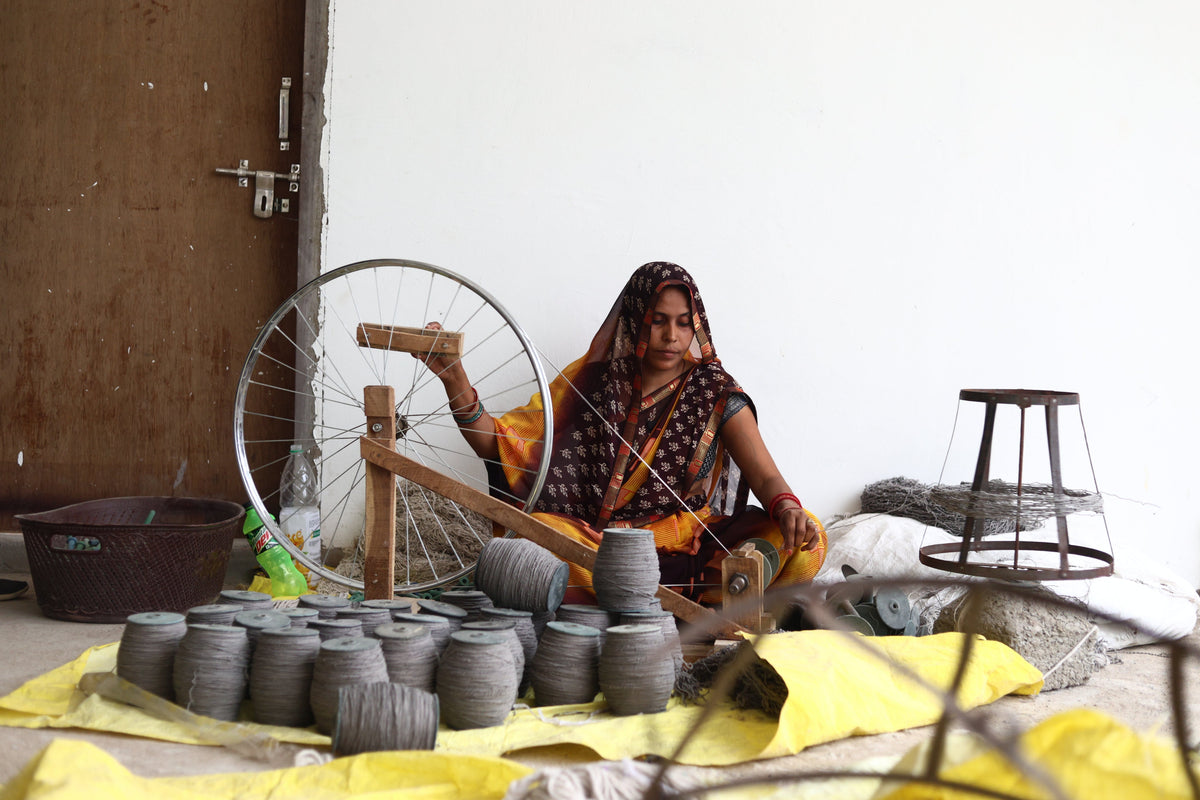 Handwoven in India