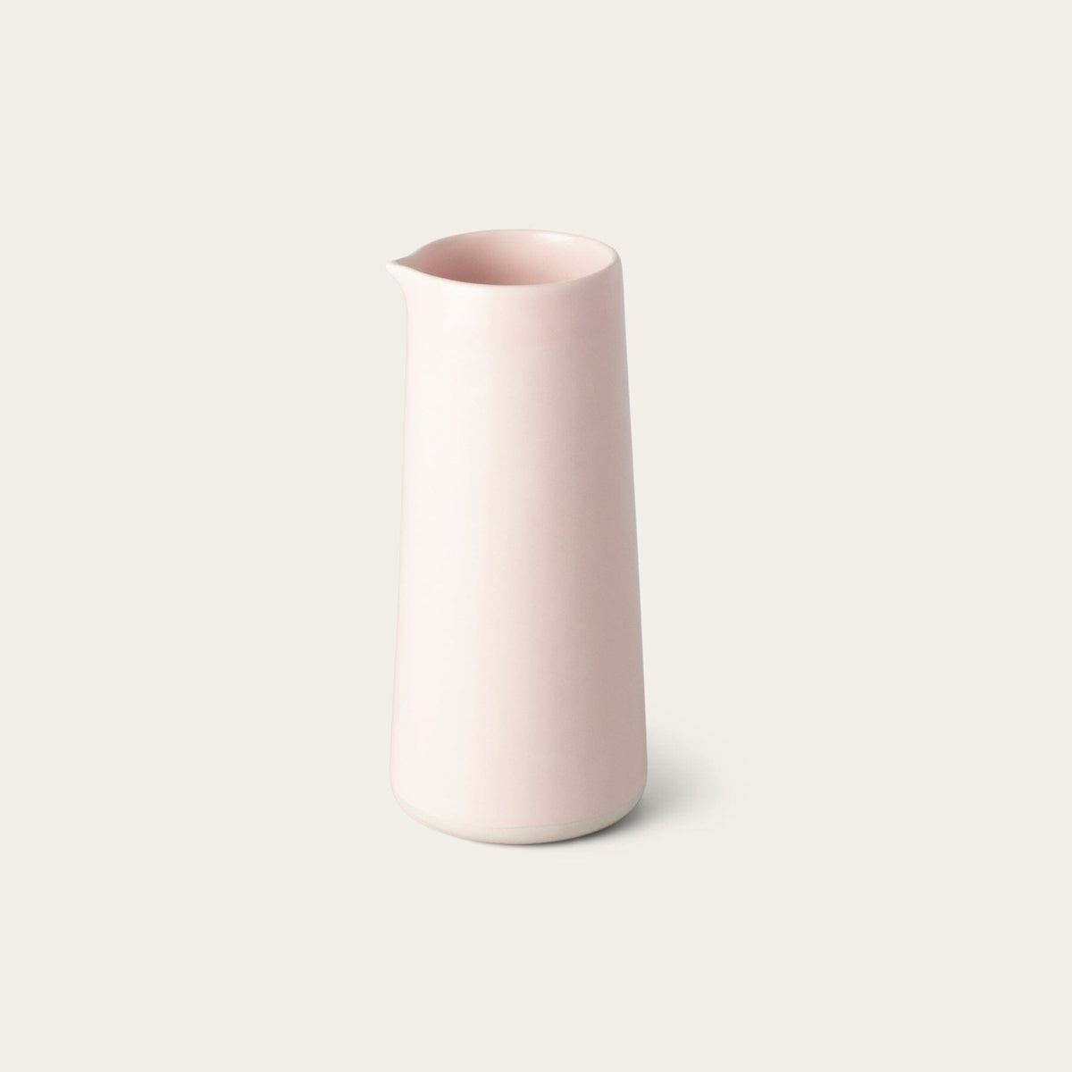 Carafe drinkware by Fable Home, shown in a blushpink finish.