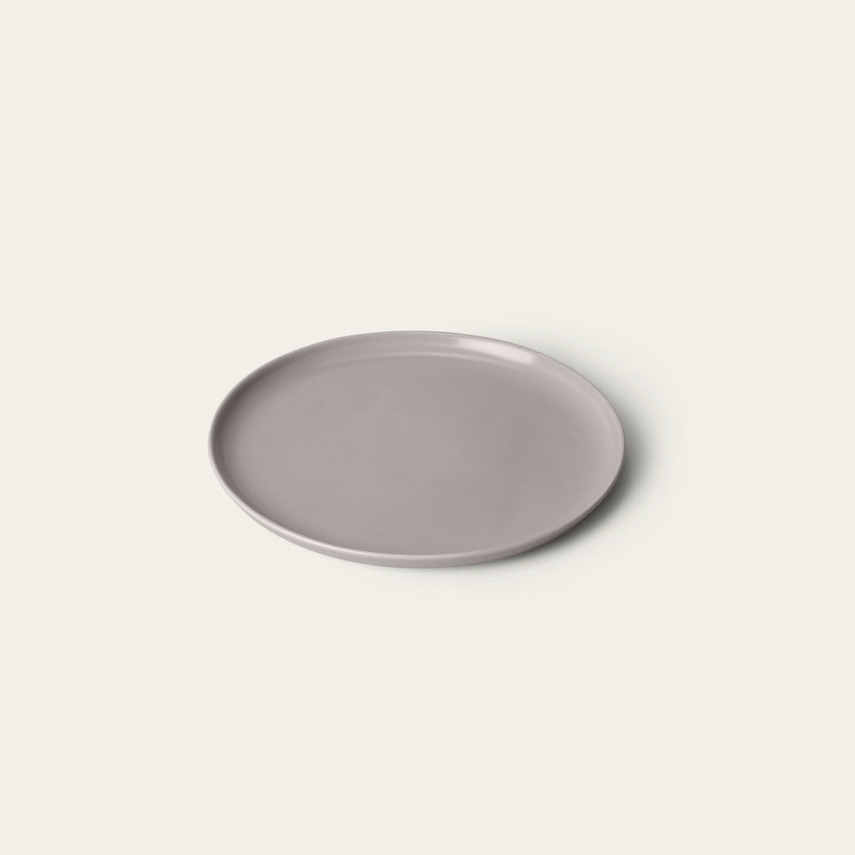 Single Salad Plate by Fable Home, shown in Dove Gray.