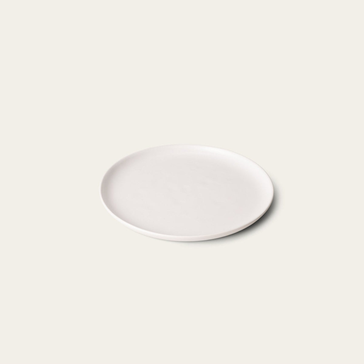 Single Salad Plate by Fable Home, shown in Cloud White.