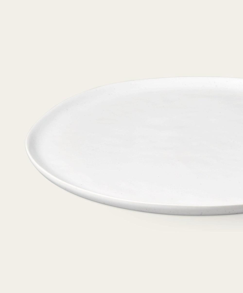 Serving Platter by Fable Home, shown in Speckled White.
