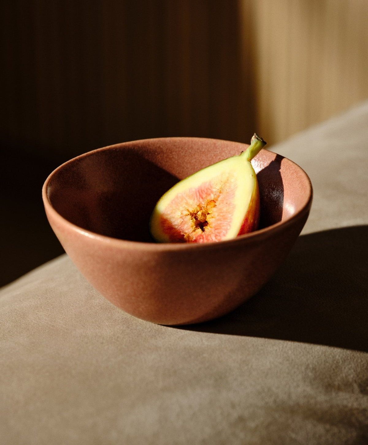 Serving Platter Set by Fable Home, shown in Canyon Clay.