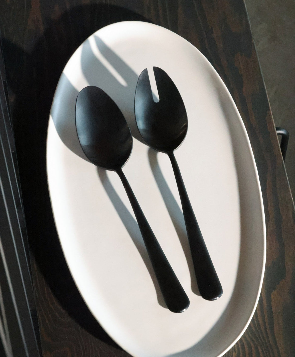 Serving Platter Set by Fable Home, shown in Cloud White.