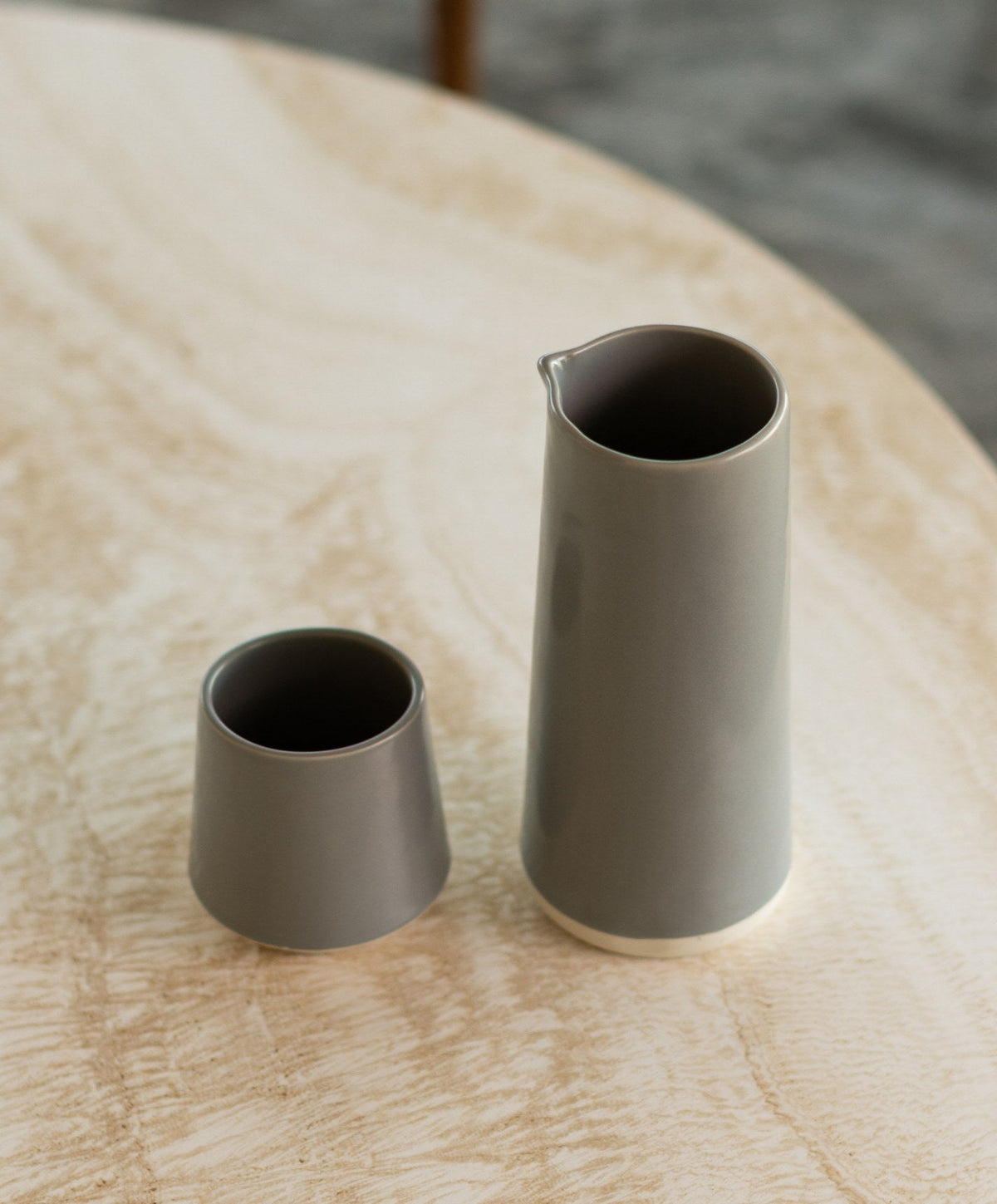 Carafe by Fable Home, shown in Midnight Blue.