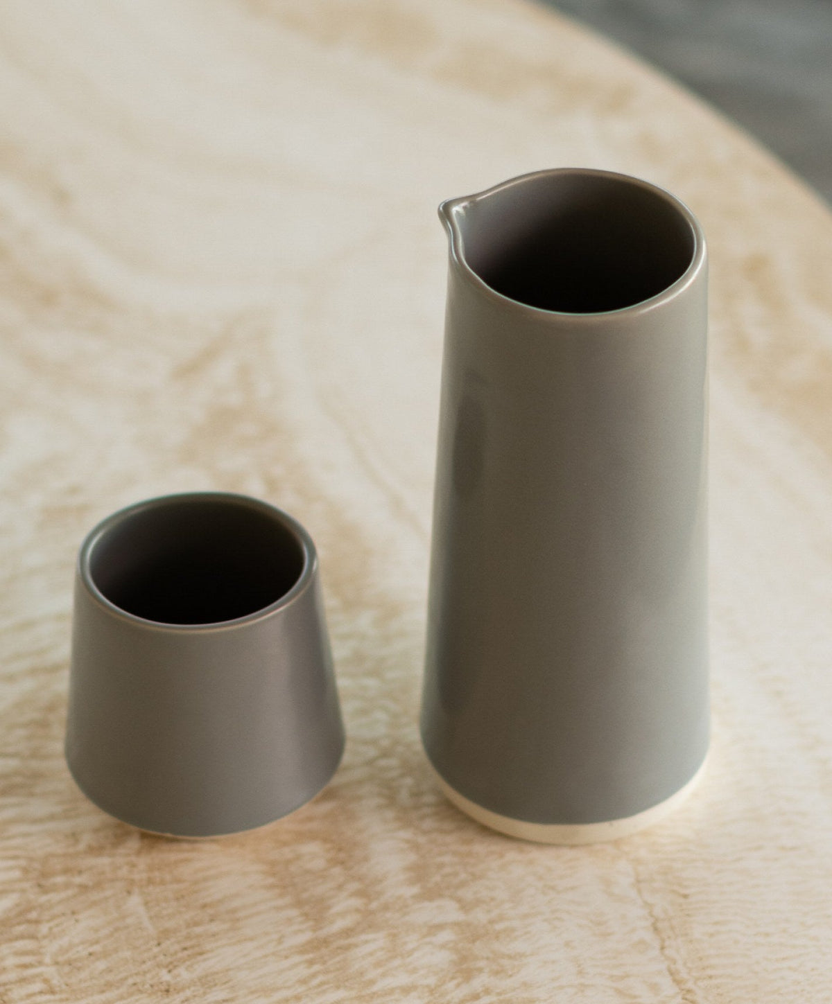 Carafe by Fable Home, shown in Dove Gray.