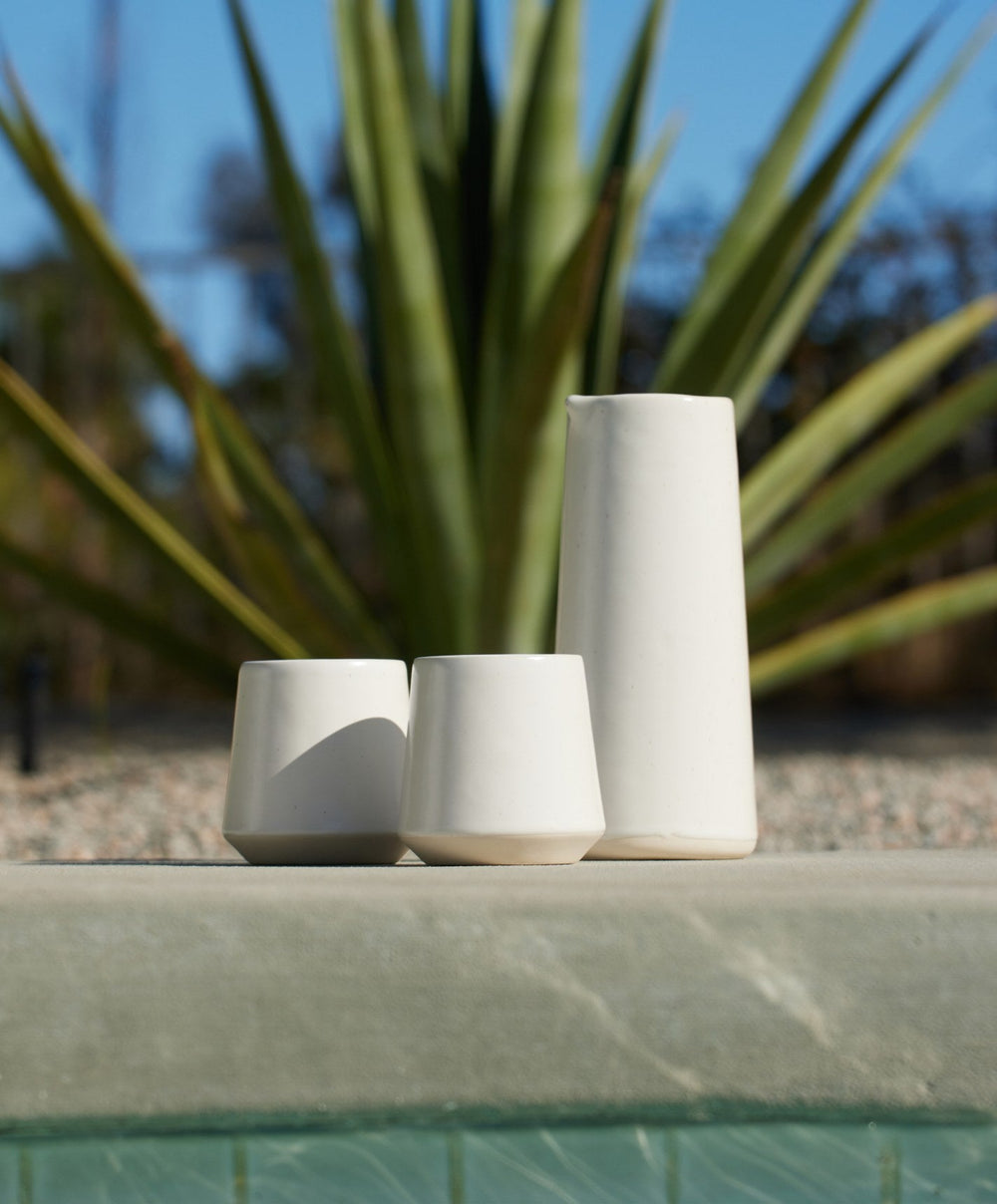 Carafe by Fable Home, shown in Speckled White.
