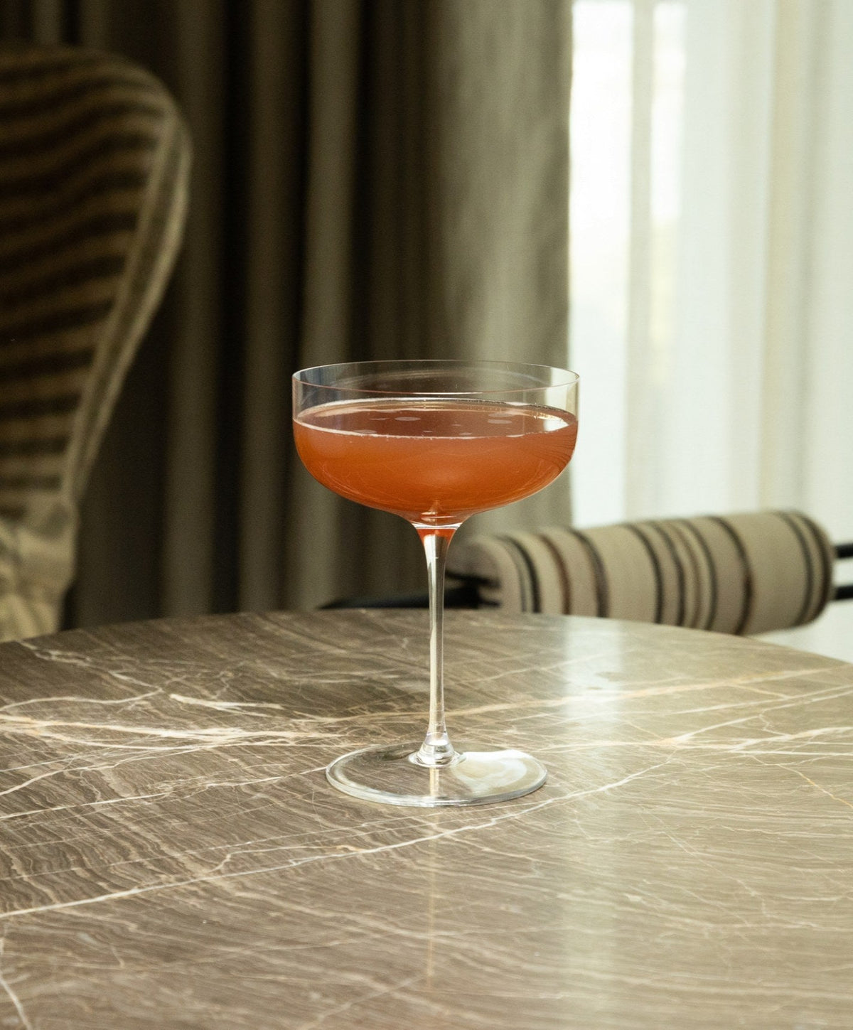 Coupe Glasses Pro by Fable Home, shown in Clear.