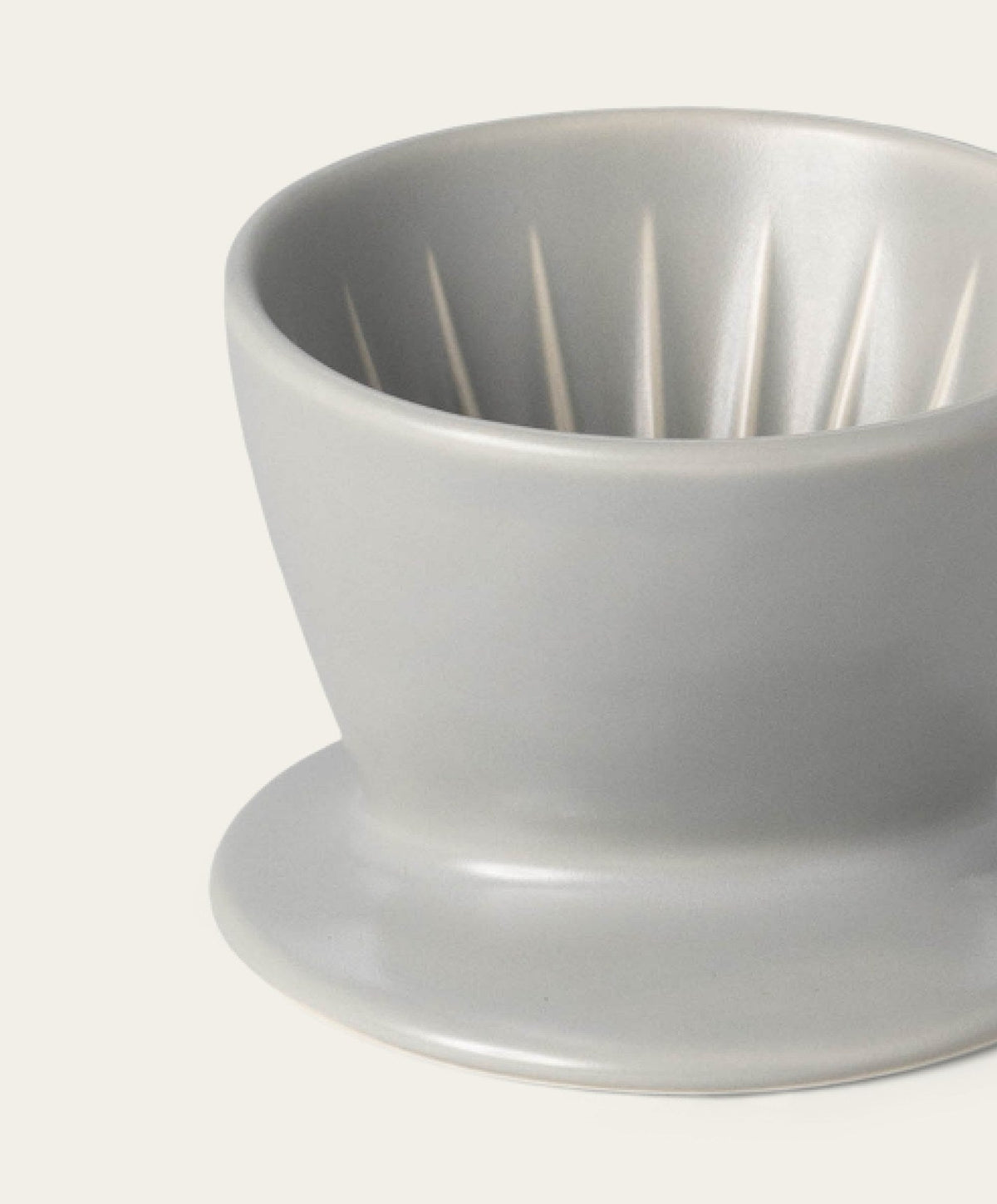 Coffee Dripper by Fable Home, shown in Dove Gray.