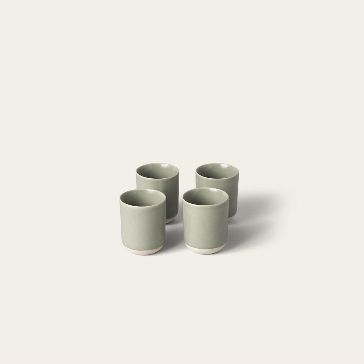 Cappuccino Cups by Fable Home, shown in Beachgrass Green.